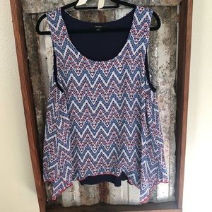 Espresso sleeveless blouse XL